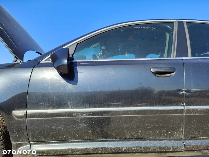 AUDI A8 D3 05r DRZWI LEWY PRZÓD PRZEDNIE LZ9W GOŁE - 1