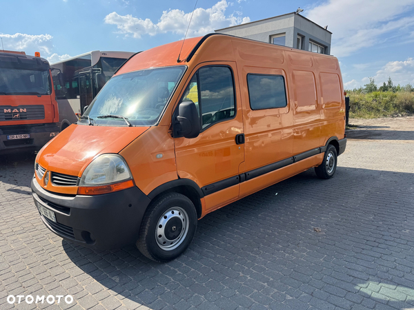 Renault Master L3H2 Brygadówka 2007r r. KLIMA 7 Osobowa