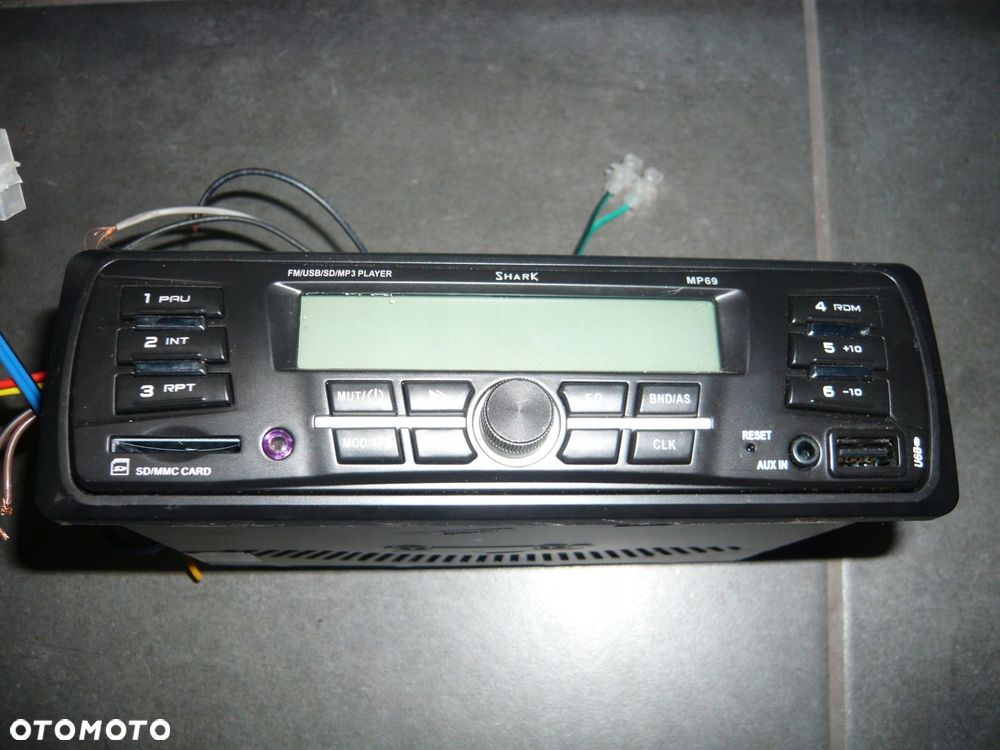 radio cd mp69 shark - 1