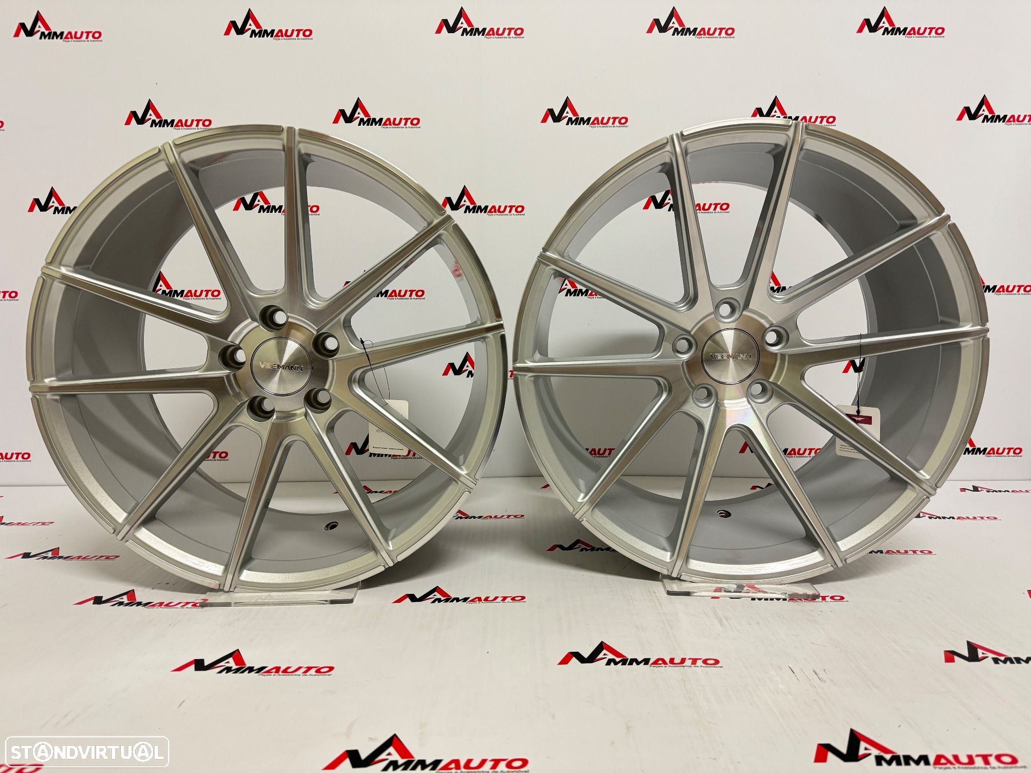 Jantes Veemann V-FS4 Machined Silver 19 (Audi, VW, Mercedes) - 1