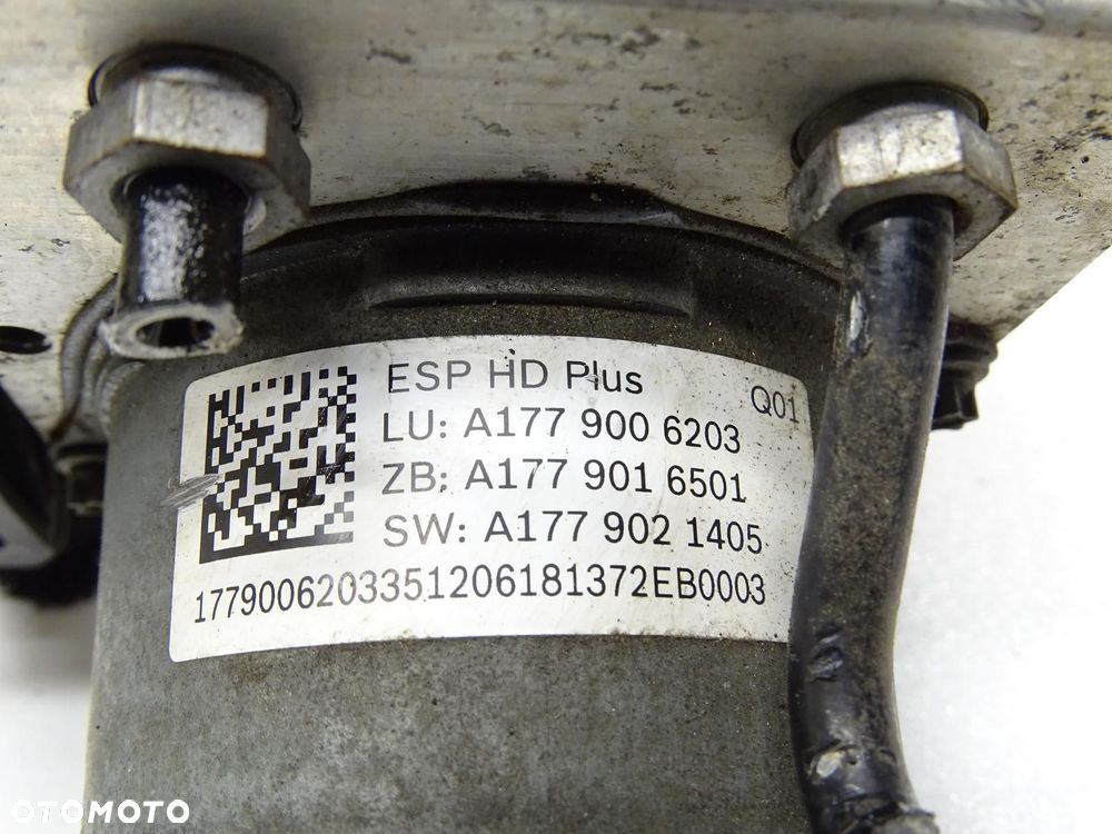 POMPA ABS HAMULCOWA A1779006203 1.5 CDI MERCEDES W177 A KLASA - 7