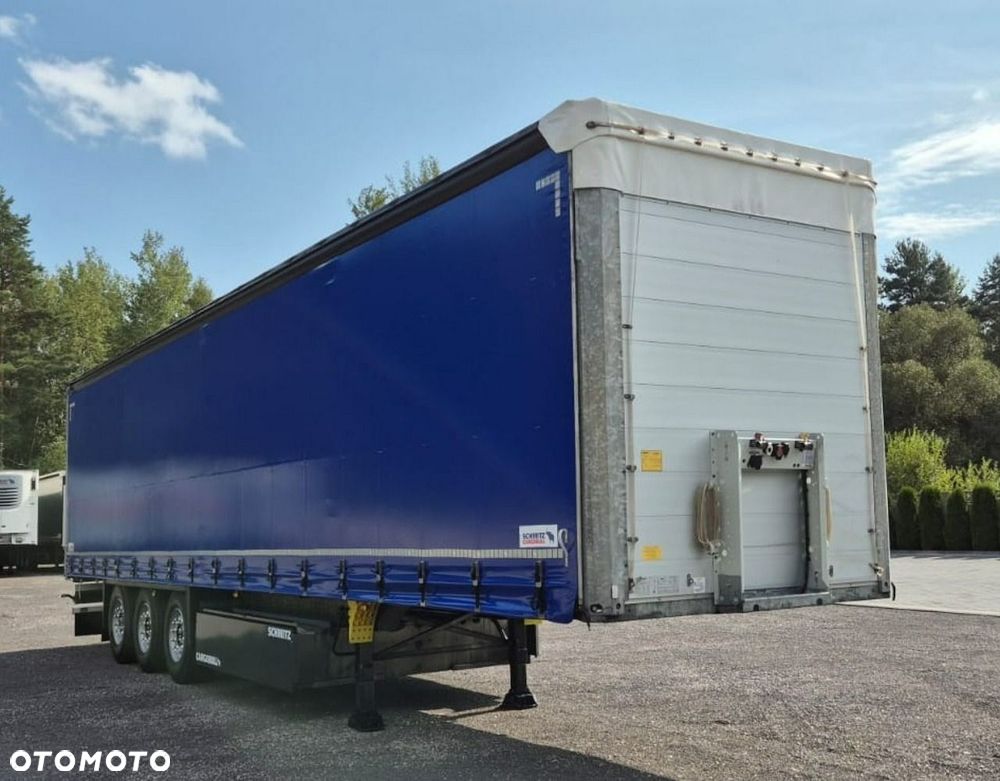 Schmitz Cargobull Standard, Oś podnoszona, Paleciara - 2