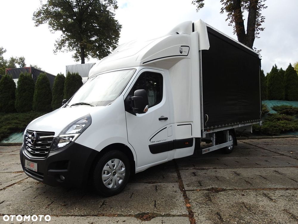 Opel MOVANO PLANDEKA 10 PALET WEBASTO TEMPOMAT KLIMATYZACJA LEDY PNEUMATYKA  165KM - 19