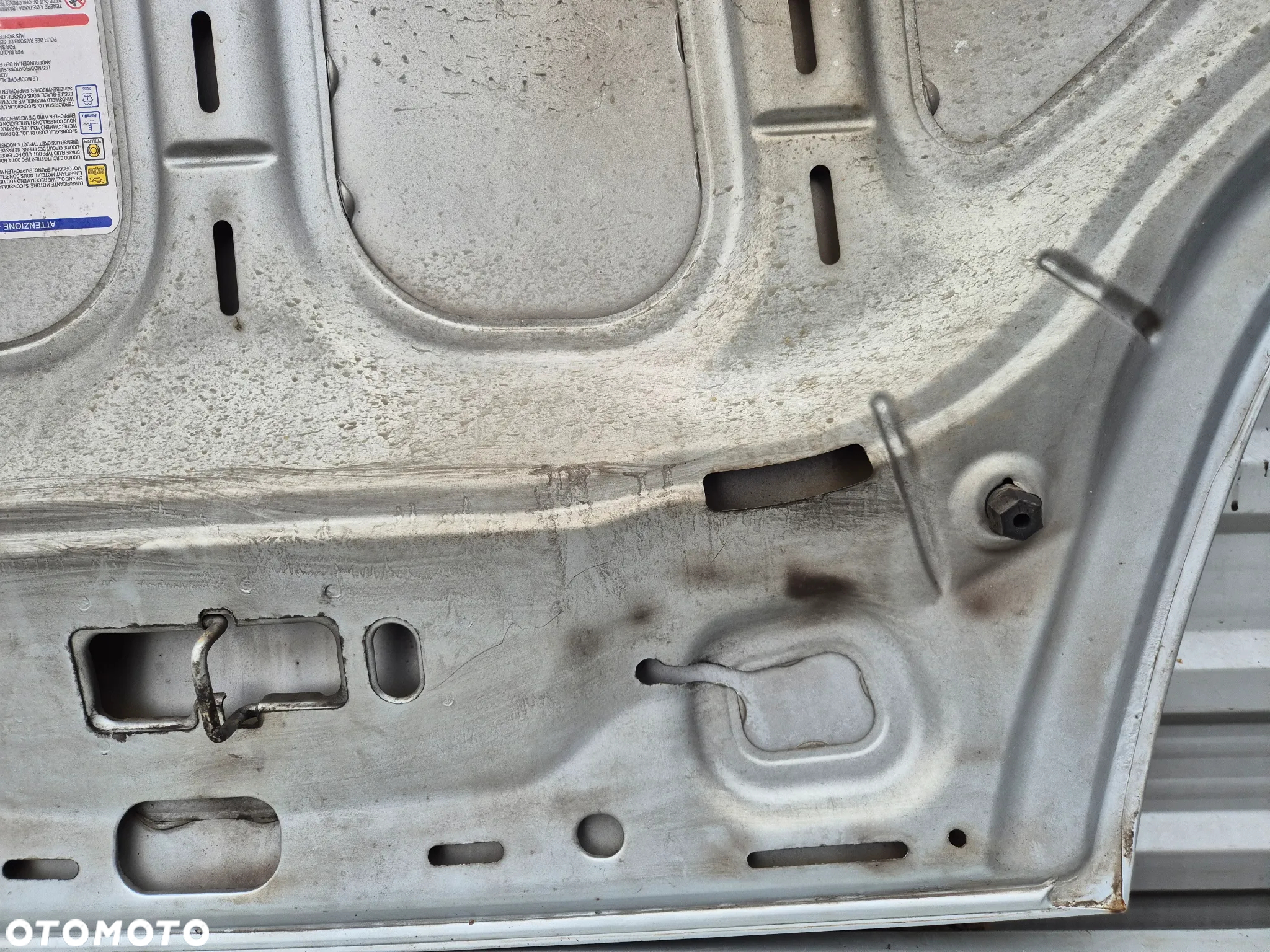 Maska pokrywa silnika Fiat Grande Punto Evo 589/A - 10