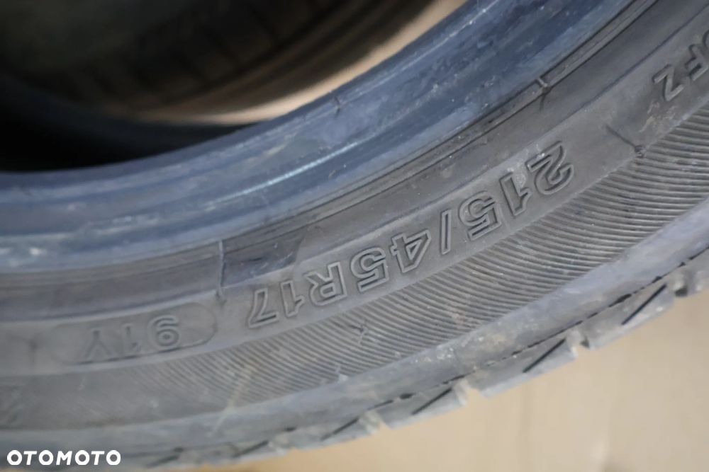 OPONY BRIDGESTONE TURANZA LATO LETNIE 215 45 17 KPL 4 SZT 2022R 6MM - 4