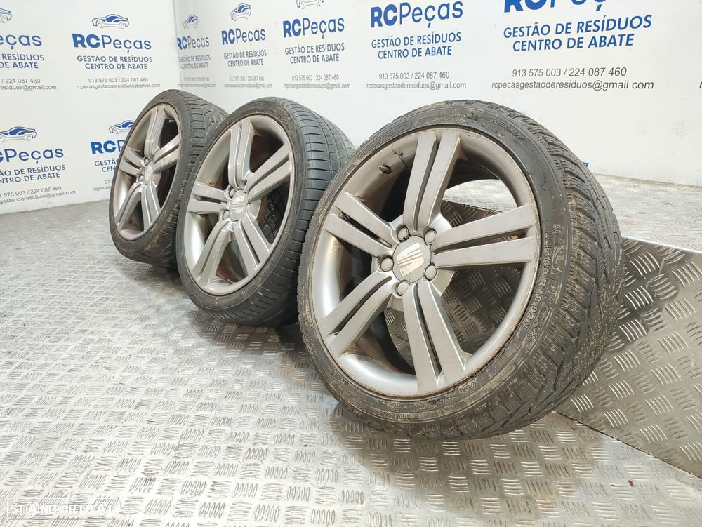 Conjunto 3 Jantes 18 Seat Leon 1P FR 7,5J ET51 5x112 - 3