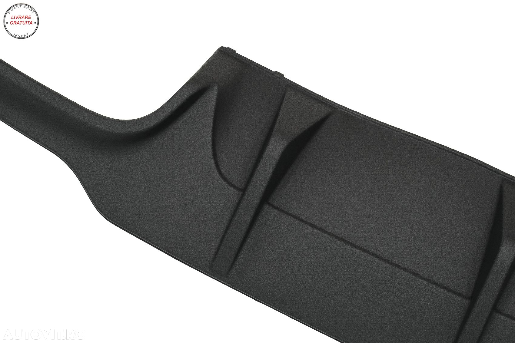 Difuzor Bara Spate Mercedes C-Class W204 C204 AMG Sport Line (2012-2014) Limousine- livrare gratuita - 4