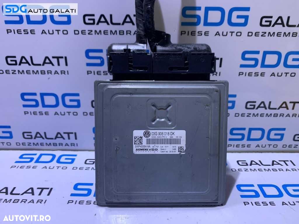 ECU Calculator Motor Seat Leon 1P 2.0 TDI BMN 2006 - 2010 Cod 03G906018DK 5WP45564AA - 1