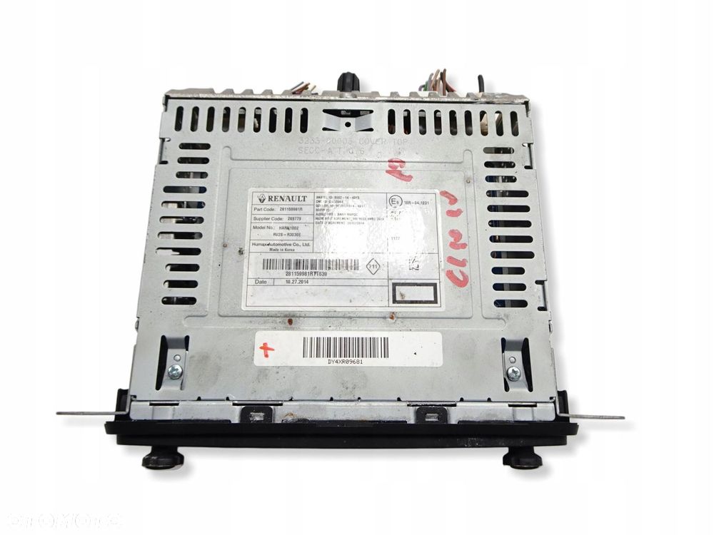 radio cd renault clio iv 281159981r - 5