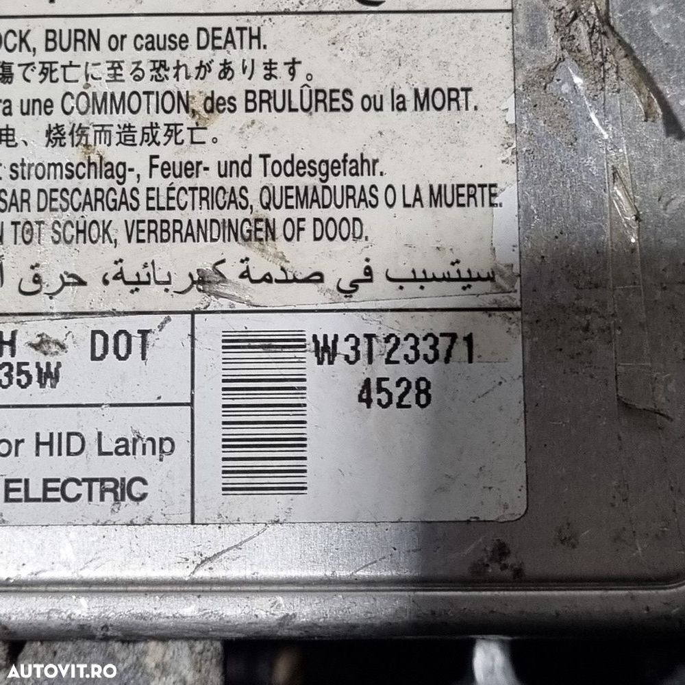 Balast Xenon Mitsubishi Outlander III 2012 - 2015 (1158) W3T23371 - 3