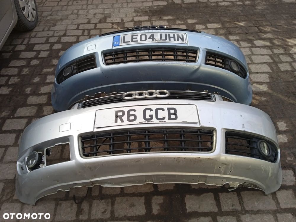 ZDERZAK PRZEDNI AUDI A3 8P 03-05 LAKIER LY7W  LY5S - 1