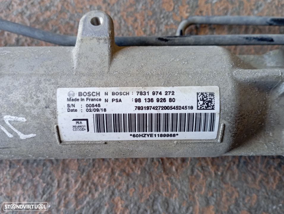 Caixa Direção Citroen Jumpy / Peugeot Expert/Toyota Proace 1.6 BlueHdi 2018 Ref. 9813692680 - 3