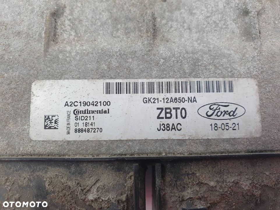 KOMPUTER SILNIKA FORD TRANSIT MK8 GK21-12A650-NA - 3