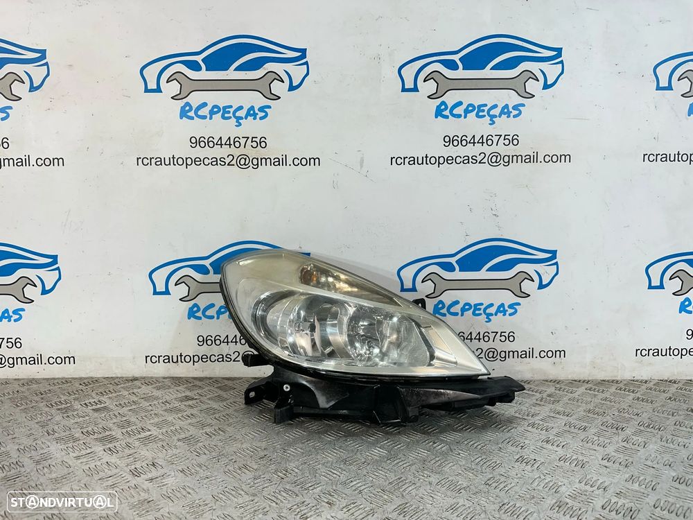 .Farol Otica Frente Frontal Direita Original 8200244906 Renault Clio 3 Fase 1 2005 - 2009 - 3