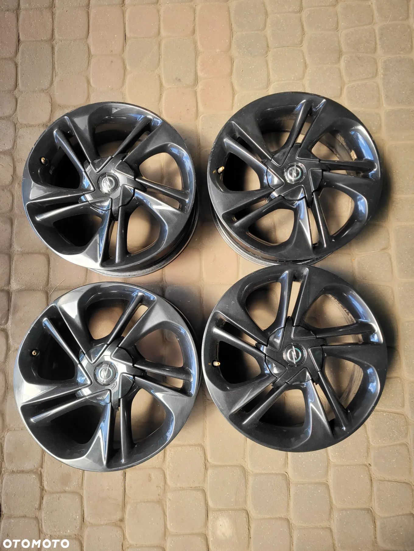 ALUFELGI ORYG. OPEL - 7Jx17 ET44 4x100 - Corsa Astra Adam Karl Czujniki - 1