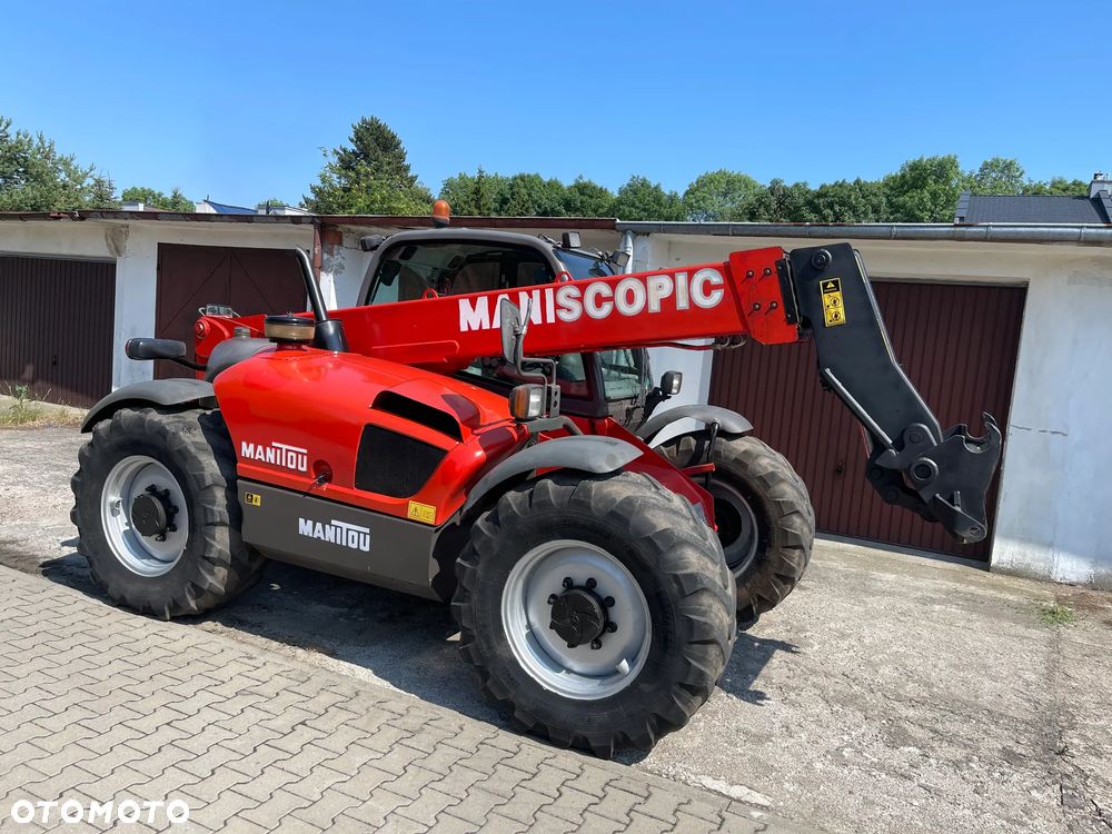 Manitou Ładowarka teleskopowa Manitou MLT 730-120 LS TURBO_Perkins 4 Cylindrowy 120 KM + Skrzynia biegów 40 KM/H SZYBKA_Napęd 4X4 - 3