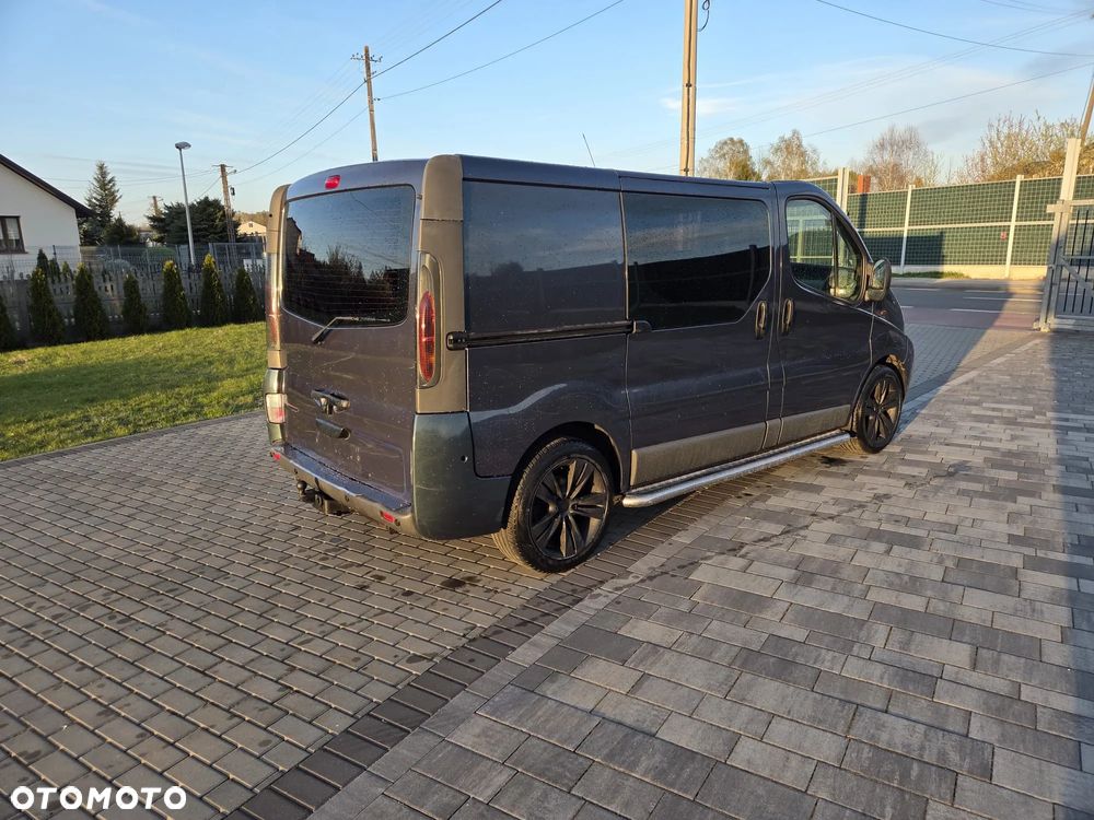 Renault TRAFIC KLIMA ORYGINAŁ ZADBANY DUBEL KABINA - 4