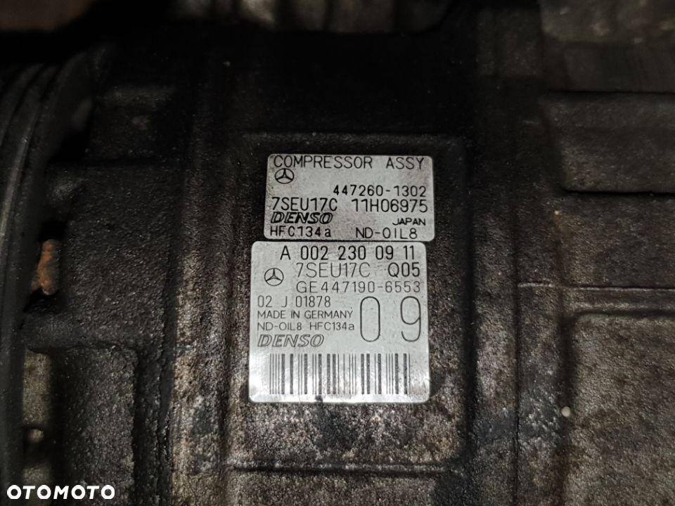 MERCEDES W221 5.5B V8 KOMPRESOR A0022309011 - 4