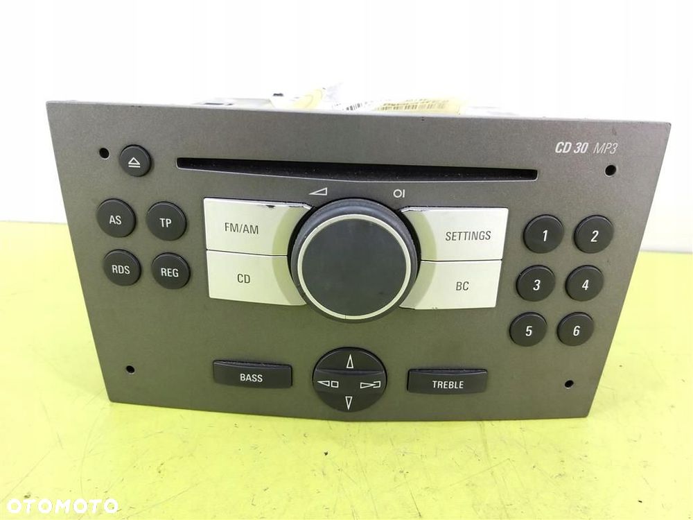 Radio+ wyświetlacz CD30 FABRYCZNE  kpl Opel Astra III H 2004-2013 131884761 - 14