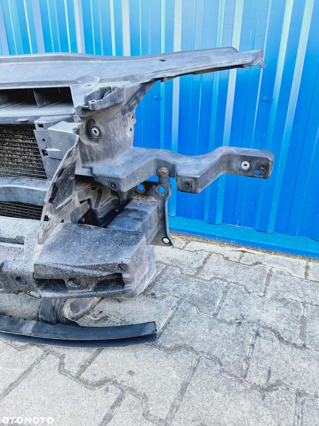 KOMPLETNY PAS PRZEDNI CHŁODNICE + BELKA ZDERZAKA + WENTYLATORY VW PASSAT B6 2.0 TDI - 5