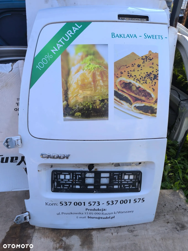 DRZWI LEWY TYŁ VW CADDY III