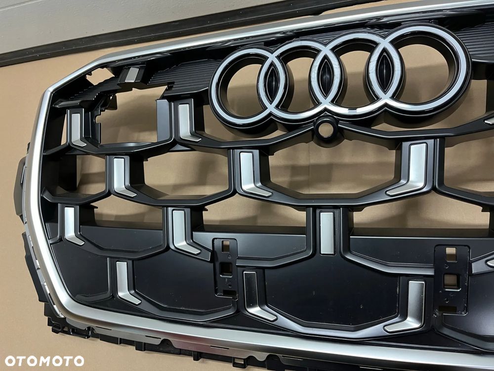 GRILL AUDI Q7 4M0 LIFT 2024-26r 4M0853651BD ATRAPA ZDERZAKA AUDI Q7 II LIFT - 4