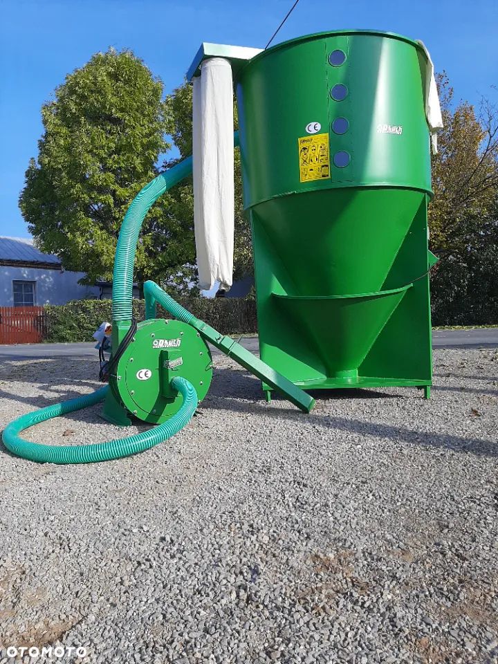 ZESTAW PASZOWY / PASZOWNIK Mieszalnik + Śrutownik Ssąco-Tłoczący/Młynek NOWY / WAGA elektroniczna / węże worki ssawa - 1