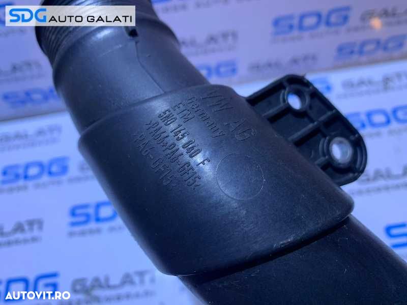 Conducta Presiune Aer Radiator Intercooler Turbo Turbina Turbosuflanta VW Beetle 2.0 TDI CJAA 2012 - 2016 Cod 5N0145840F 1K0145840AB - 2