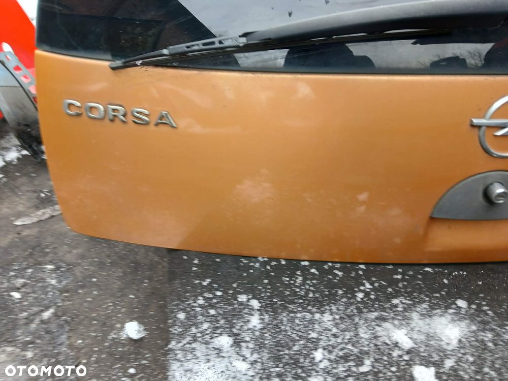 Opel Corsa C klapa bagażnika - 2
