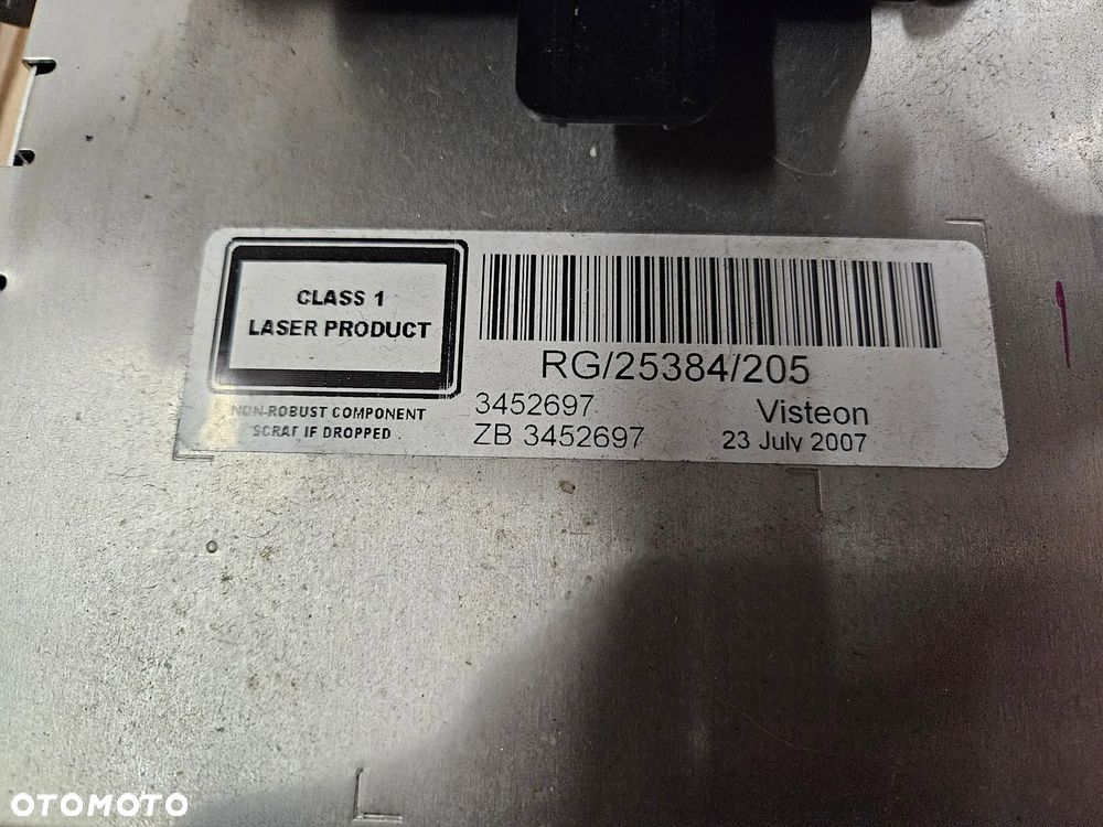 Mini Cooper R55 R56  radio CD 3452697 - 2
