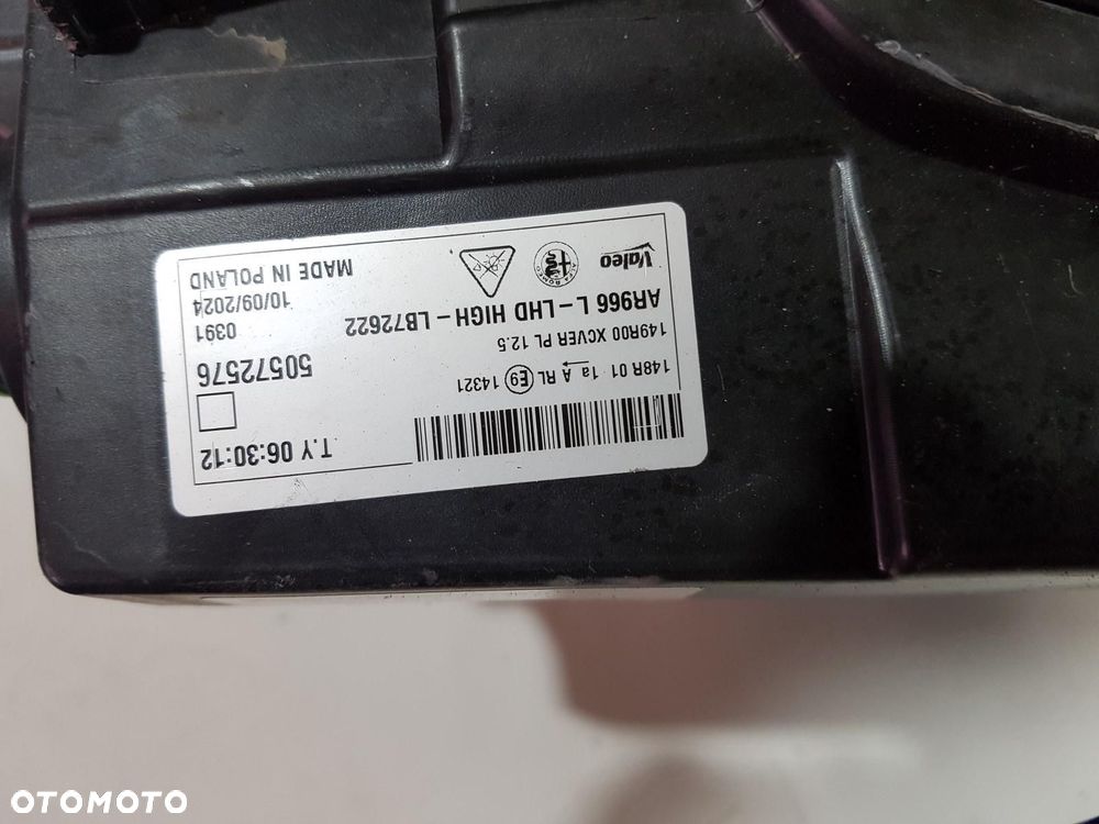 ALFA ROMEO JUNIOR MILANO LAMPA PRZÓD PRZEDNIA LEWA FULL LED 50572576 EU ORG - 10