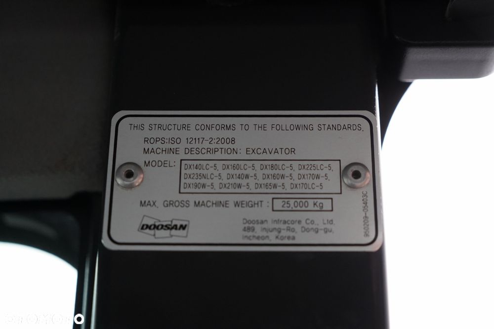 Doosan DX 140W / KOPARKA KOŁOWA / ROTOTIL / JOYSTICK / POWERTILT OBROTNICA / 2019 ROK / - - 34