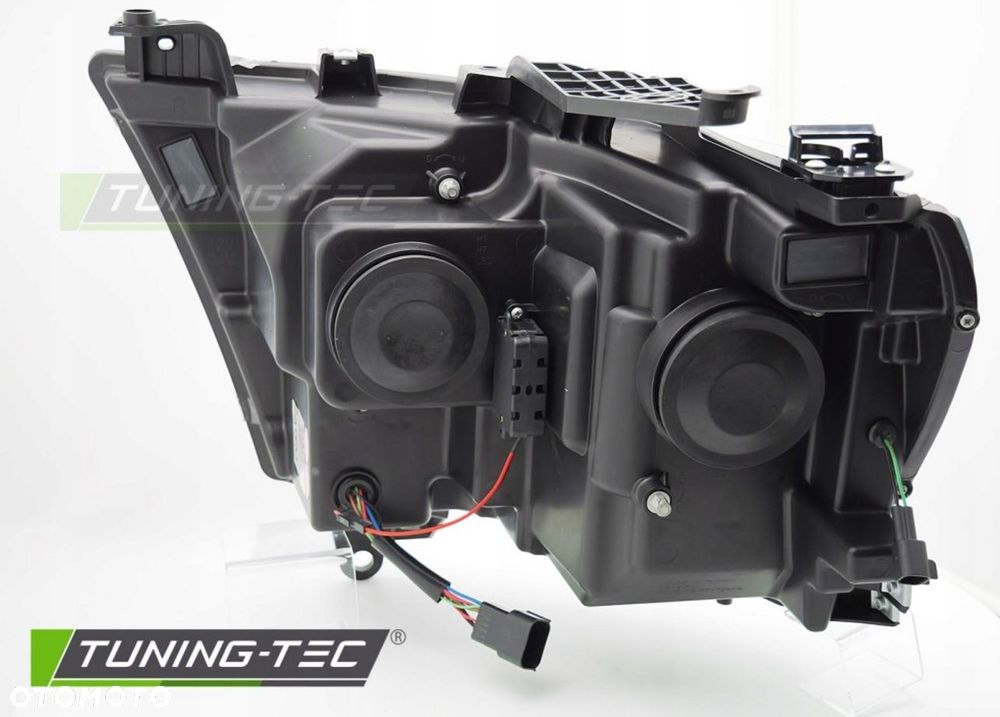 Reflektory Lampy kpl Diody Soczewka Black Czarne Dodge Ram V 5 1500 2019-24 - 5