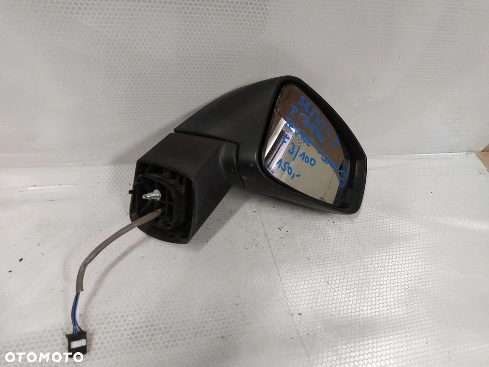 - LUSTERKO ELEKTRYCZNE PRAWE RENAULT SCENIC 3 III TEGNE CZARNY 7PIN - 3