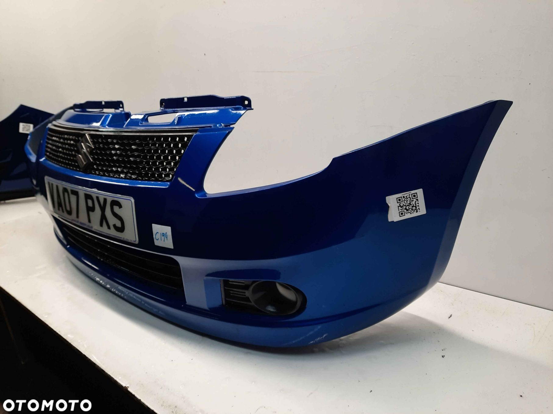 ^ ZDERZAK PRZÓD PRZEDNI SUZUKI SWIFT 4 IV ZCG NIEBIESKI BŁĘKITNY HALOGENY - 3