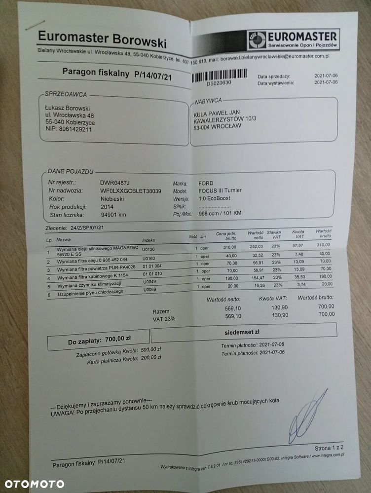 Ford Focus 1.0 EcoBoost Trend - 18