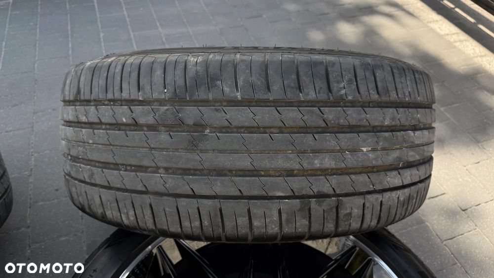 Kola r21 5x130 275/45 ET48 10.5J audi q7 sq7 porsche cayenne volkswagen vw touareg DOTZ Black alufelgi LongBeach - 17