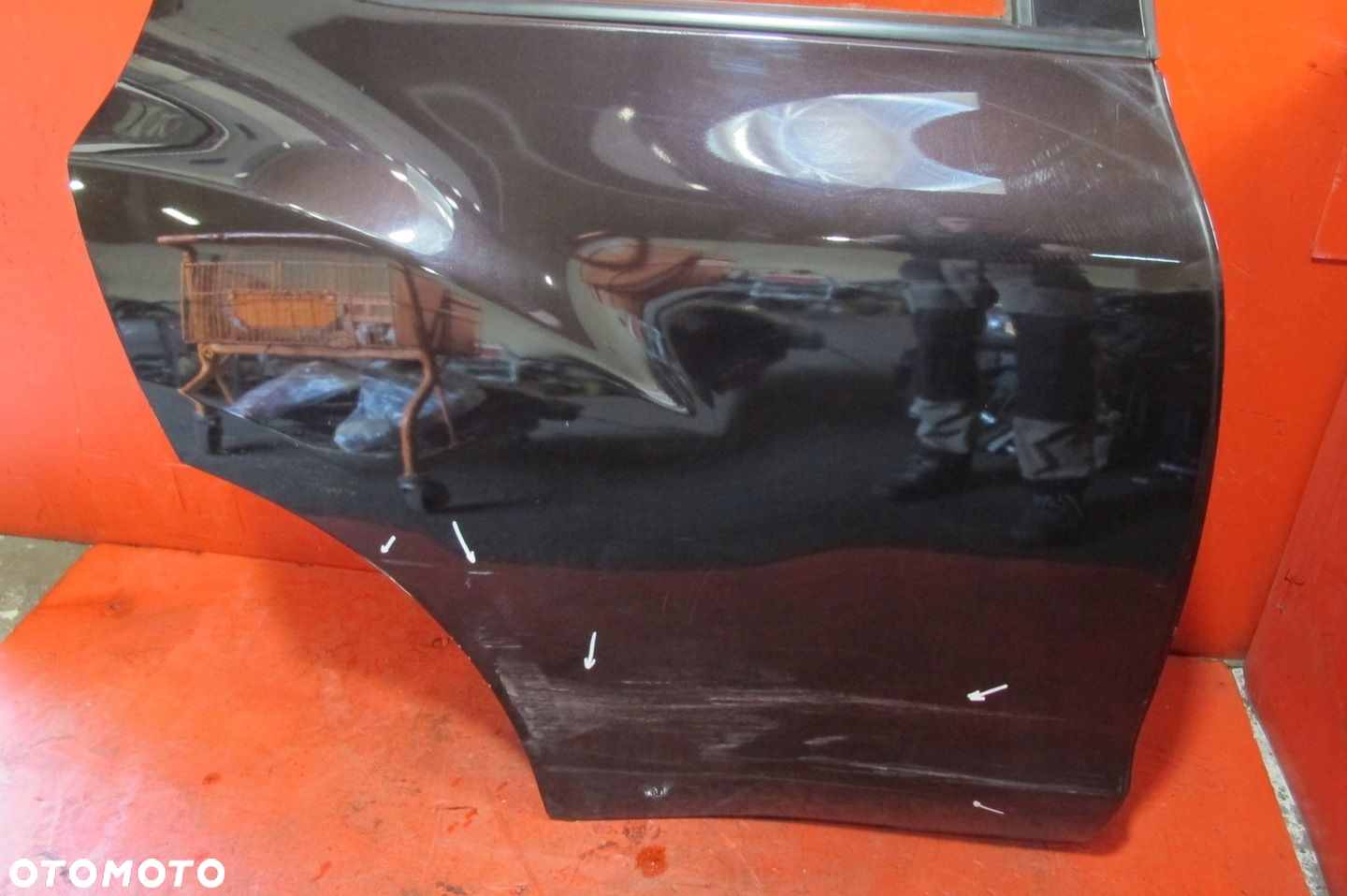 NISSAN JUKE 1 I F15 2010-2019 DRZWI TYŁ PRAWE LAKIER GAB - 3