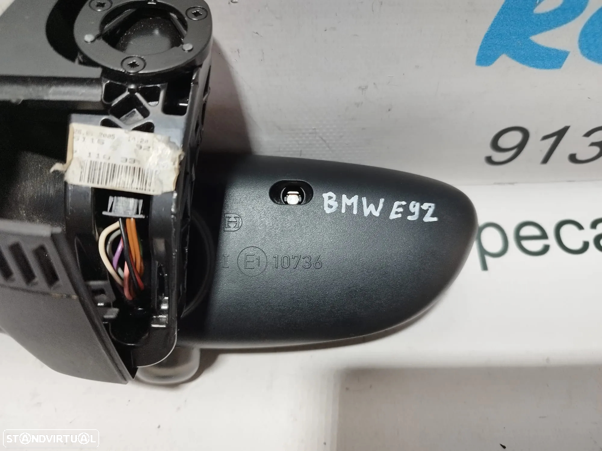 ESPELHO RETROVISOR ELÉTRICO INTERIOR BMW SERIE 3 E92 COUPÉ LCI E11025891 - 6