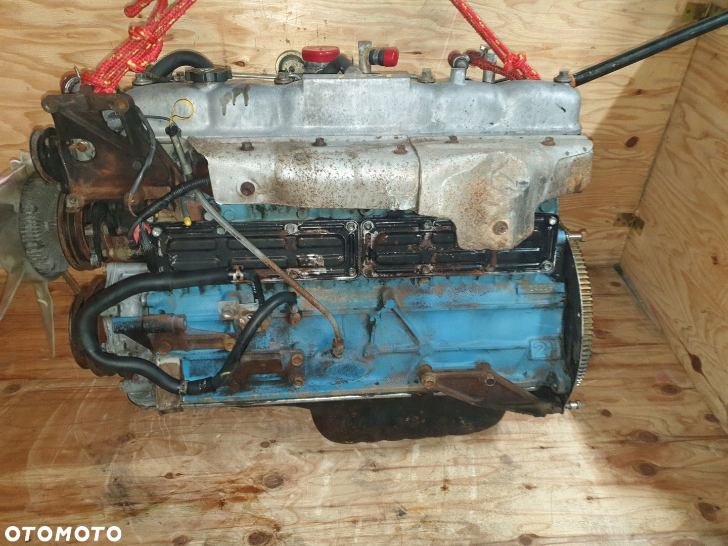 SILNIK TOYOTA LAND CRUISER HJ60V HJ60 2H 4.0D KOMPLETNY - 5