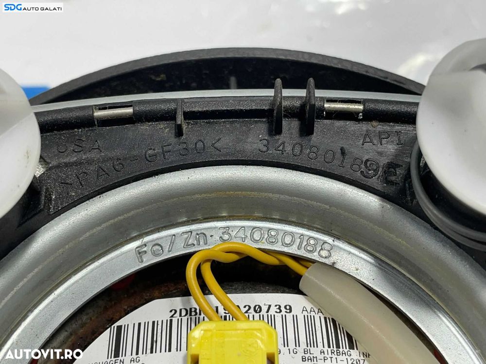 Airbag Volan Sofer FARA Comenzi Volkswagen Golf 6 2008 - 2013 Cod 1KM880201 [LC0903] - 8