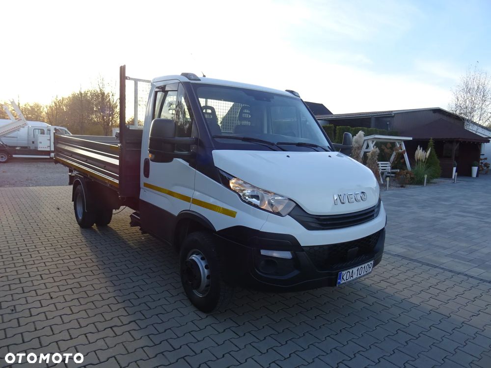 Iveco 72c18 Wywrotka 3-stronna 3,0 HPi 180KM Klima Hak Super Stan - 14