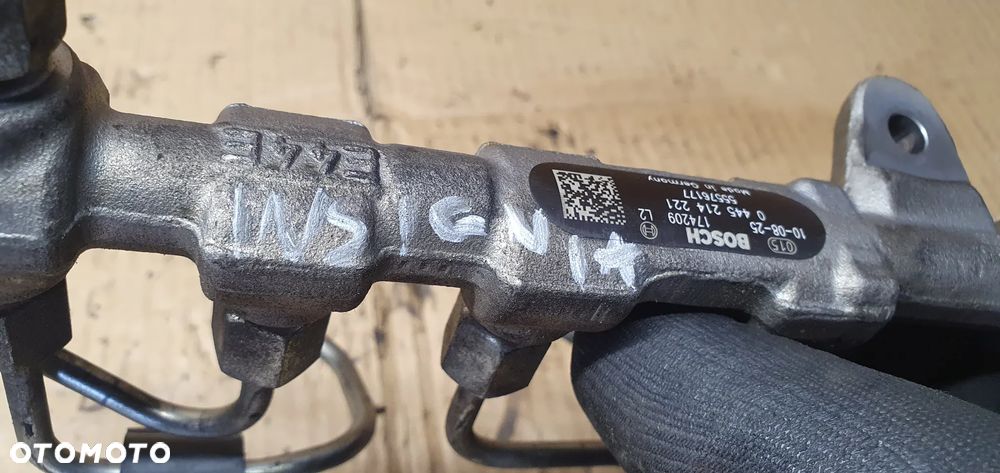 Wtryskiwacze wtryski układ wtryskowy paliwa zestaw pompa listwa Opel Insignia A 2.0 CDTI - 10