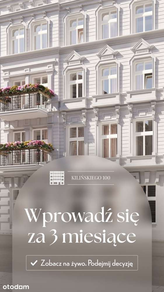 Słoneczne mieszkanie w Centrum, kamienica przy parku, rewitalizacja