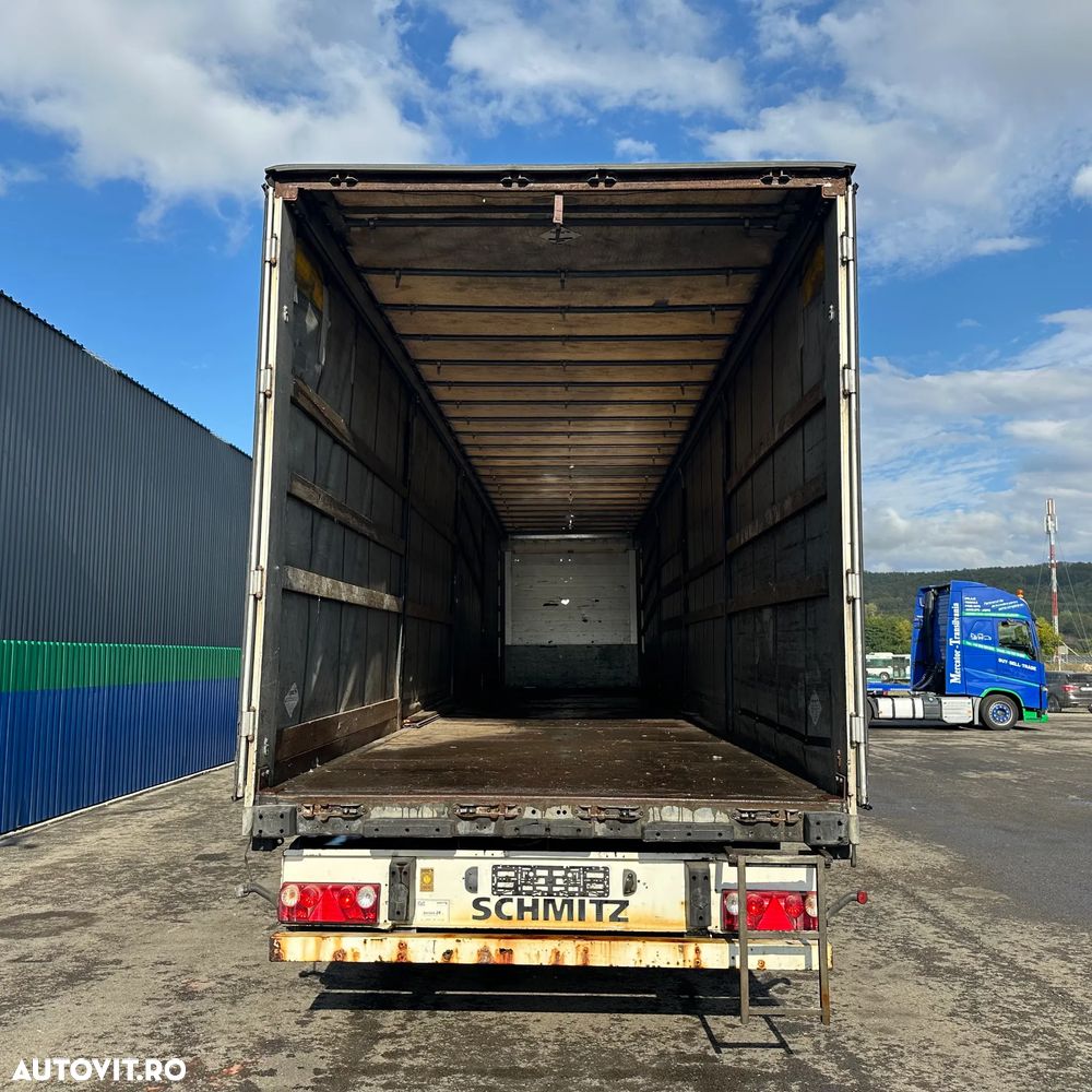 Schmitz Cargobull S01 / Sasiu galvanizat / Prelata laterala culisanta si Tavan/ Axa liftanta - 8