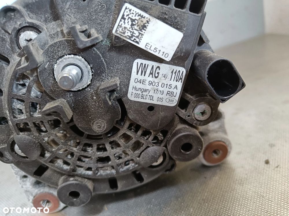 Alternator 1.0 1.2 1.5 TSI Skoda Kamiq Fabia VW Golf T-ROC Audi A1 Q3 Seat Arona 04E903015A - 5