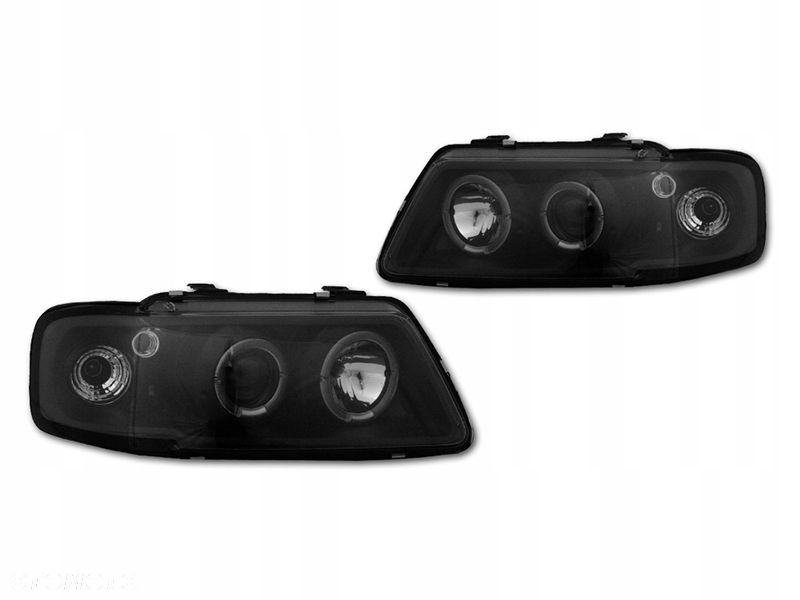 Reflektor Lampy kpl Ringi Angel Eyes Led Tuning Audi a3 8l 1996-1999 - 1