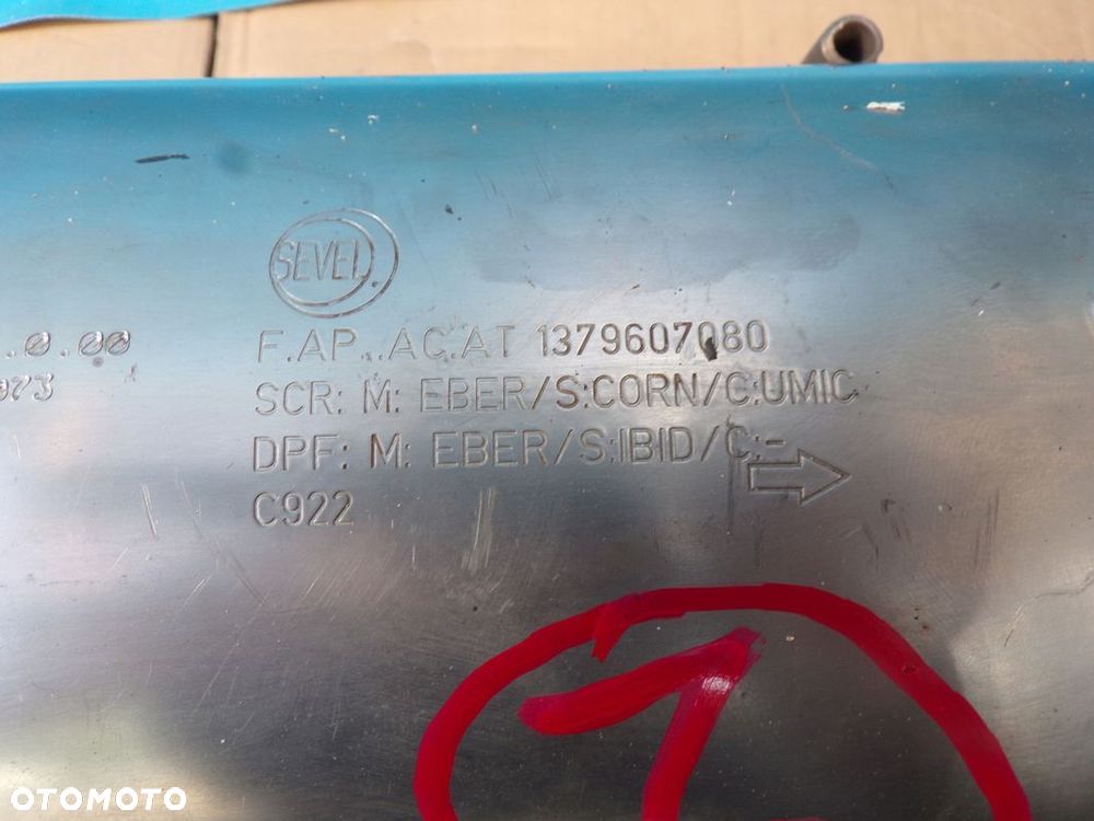 BOXER JUMPER 2.0 HDI 16- FILTR CZĄSTEK STAŁYCH DPF FAP EURO 6 KOMPLETNY - 6