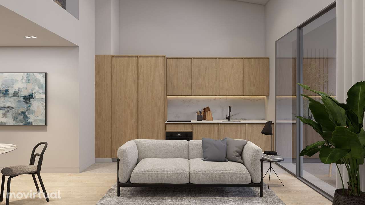 T1 Novo c/ Lugar de Garagem e Arrumos em Mafamude, Vila Nova de Gaia - Grande imagem: 2/19
