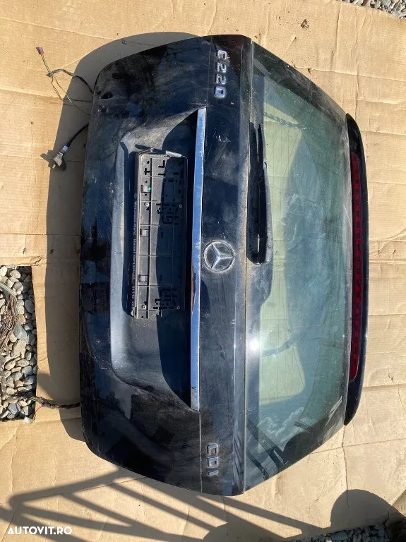 Haion Mercedes C class W204 negru - 5
